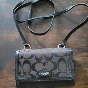 Coach cross body purse